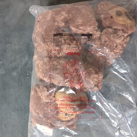 GUND Philbin Chocolate Brown Teddy Bear Soft Stuffed Animal Style 14" - Picture 4 of 6